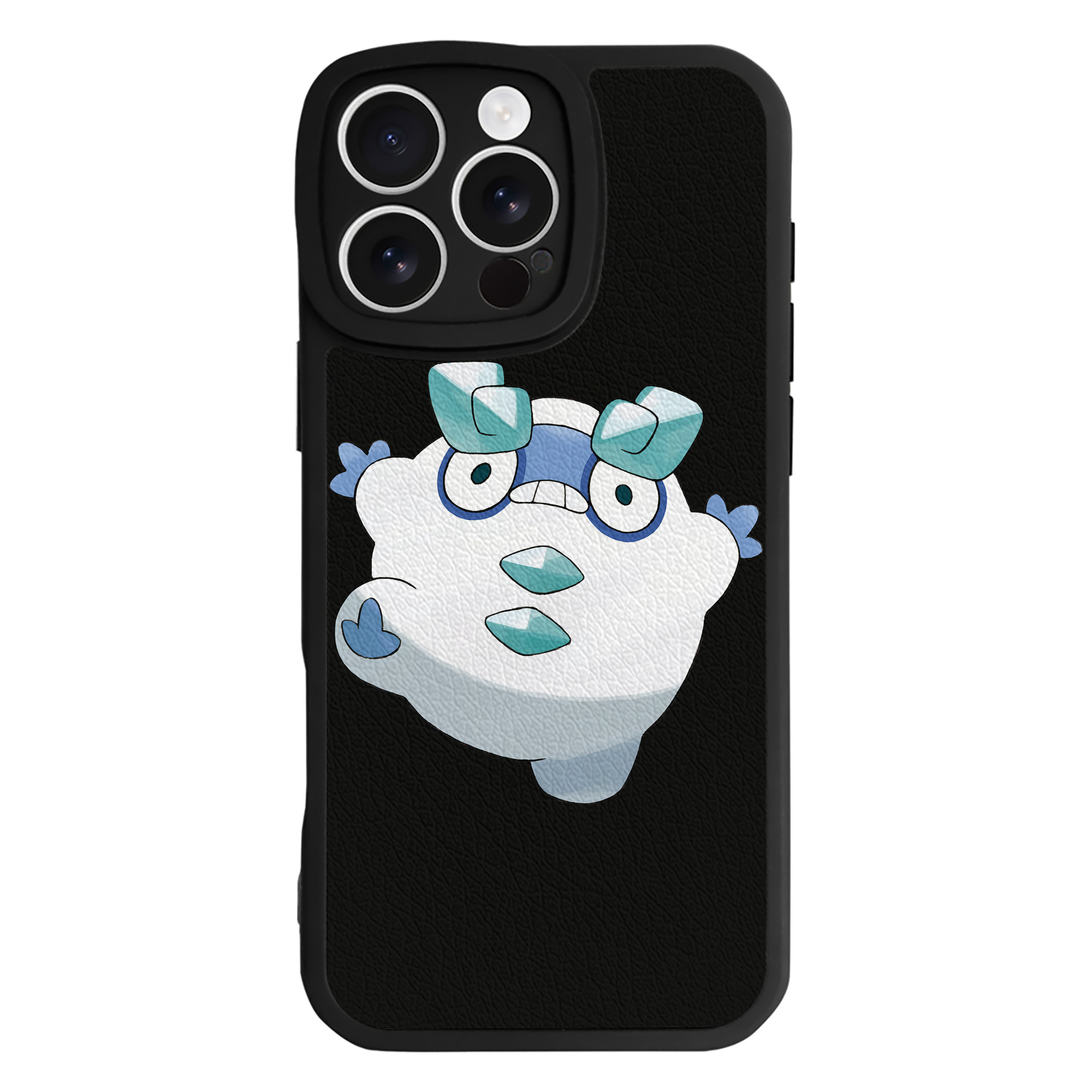（画像用） ポケットモンスター Pokémon 【iPhone 16シリーズ対応】シリコンスマホケース（レザー調） 材質：シリコン
